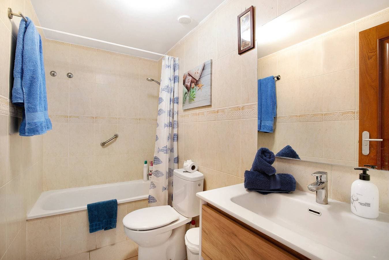 Foto 11 von 17: Ferienwohnung 'Ático Los Seres' mit Meerblick, privater Terrasse und WLAN