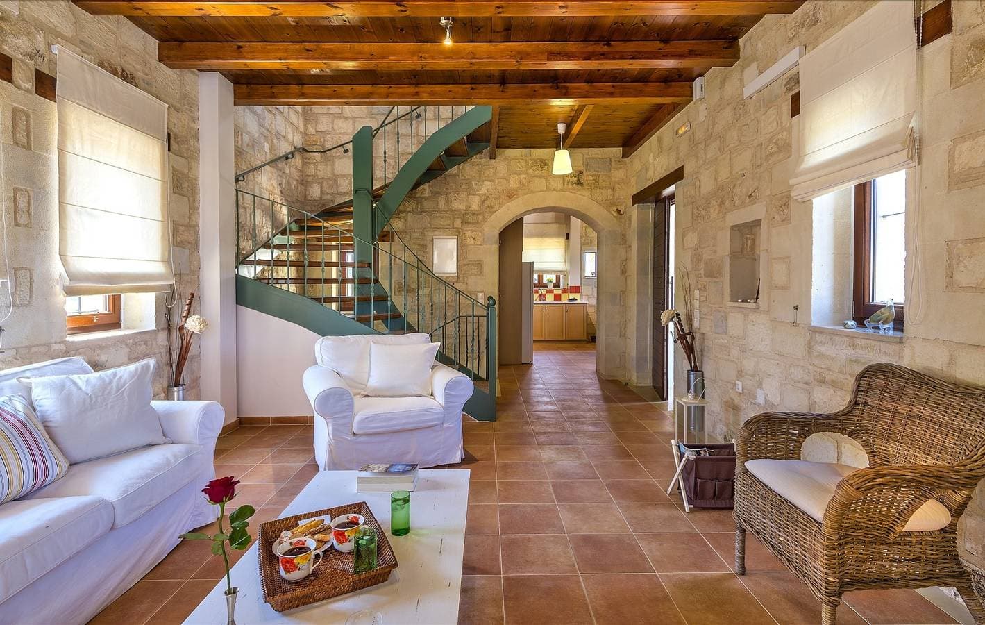 Foto 9 von 24: Villa für 8 Personen mit Balkon