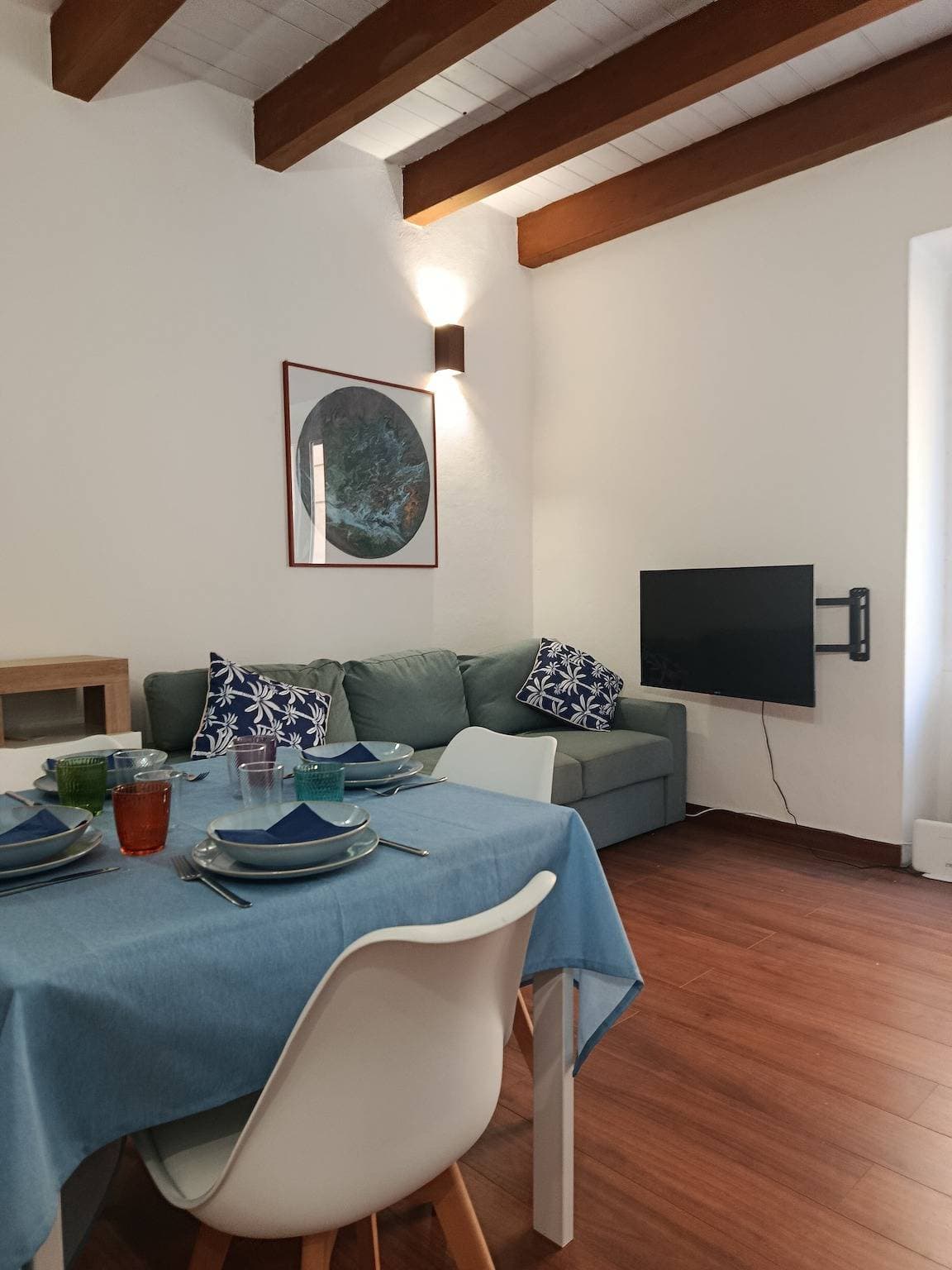 Foto 7 von 19: Ferienwohnung 'Apartament d'artistes' mit Klimaanlage