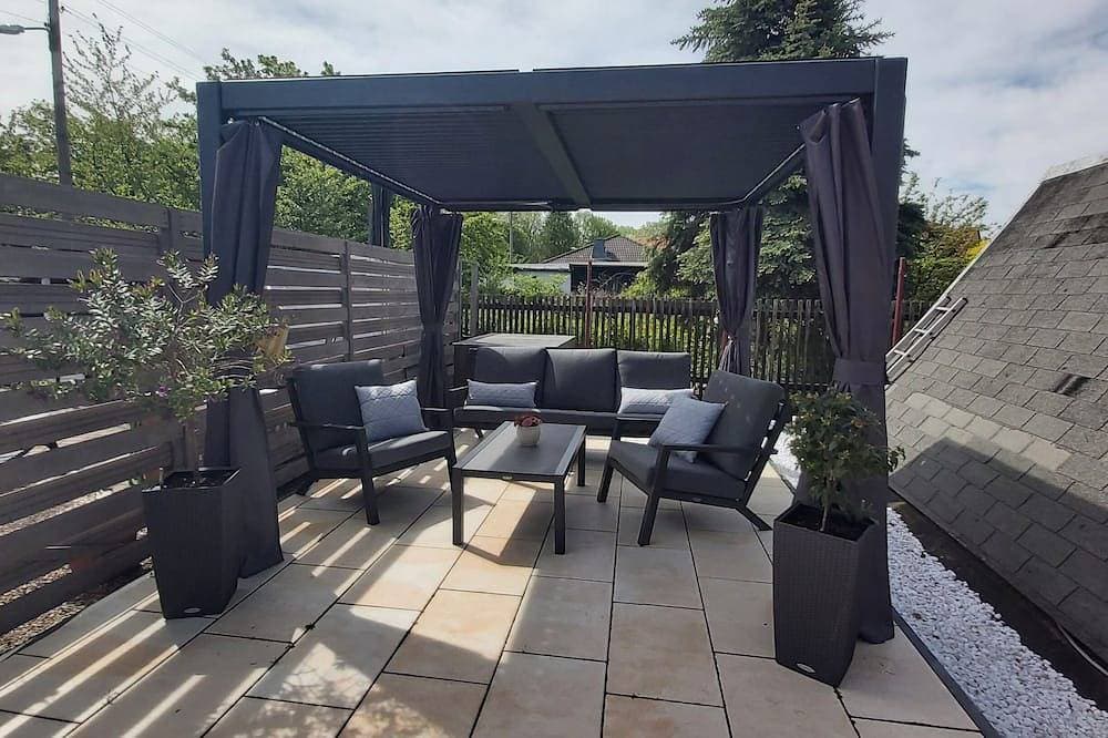 Foto 12 von 14: Familienfreundliche Ferienwohnung in Wernigerode, mit eigenem Garten