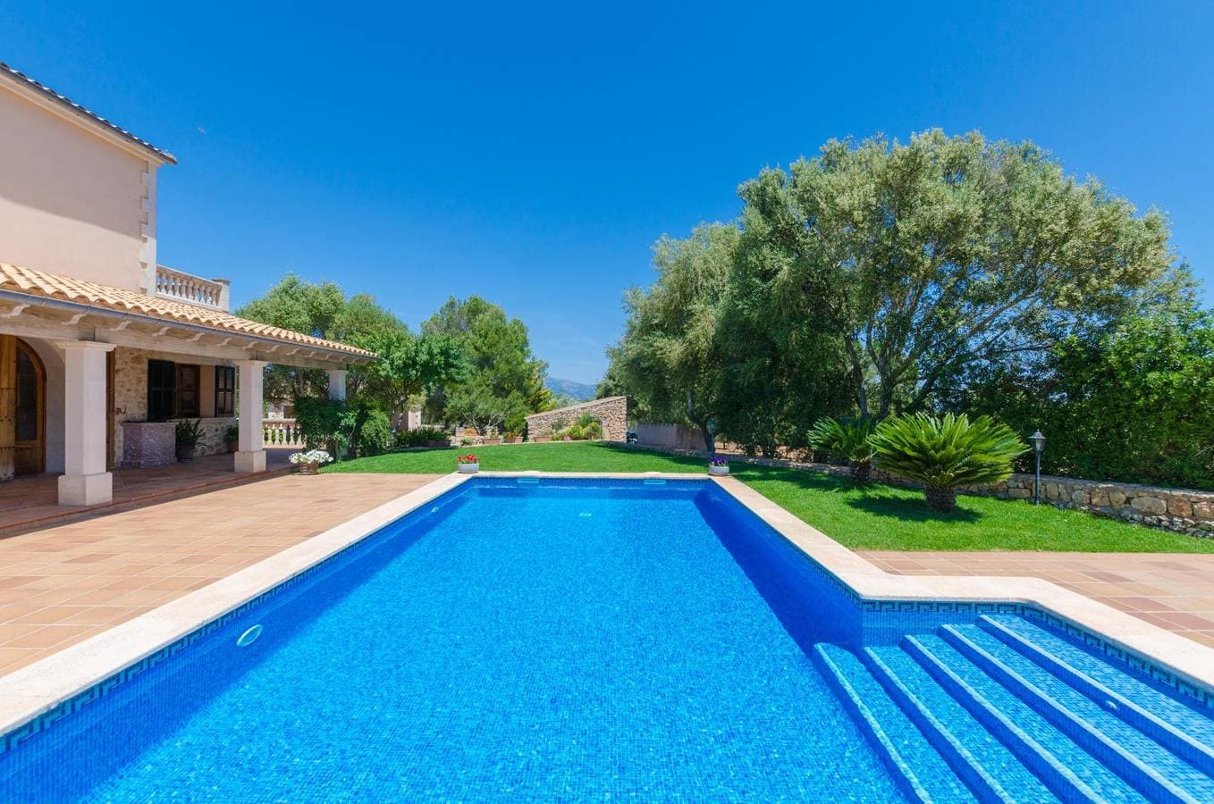 Foto 5 von 45: Es Vedat  6- Ferienhaus mit privaten Pool in Lloret De Vistalegre. WiFi gratis
