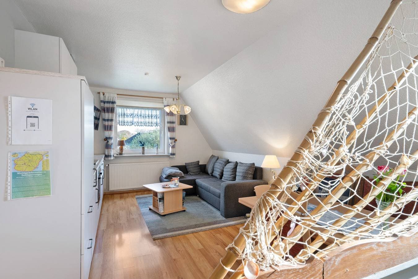 Foto 10 von 27: Ferienwohnung 'Haus Sünnschien' mit Gemeinschaftsterrasse, Gemeinschaftsgarten und WLAN