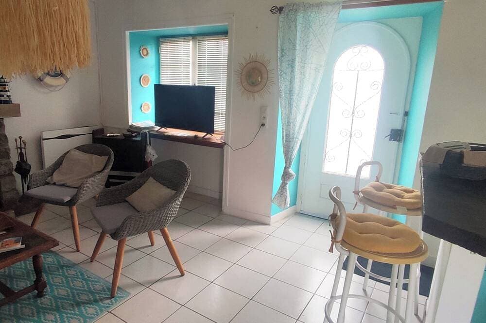 Foto 6 von 12: Single-storey house, typical of Brittany,. animals accepted.