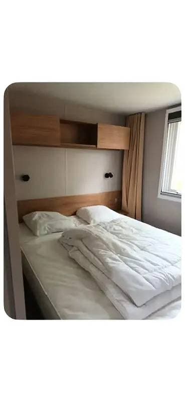Foto 7 von 9: Camping Les Rives de Condrieu - Mobilhome 3 Chambres 8 pers