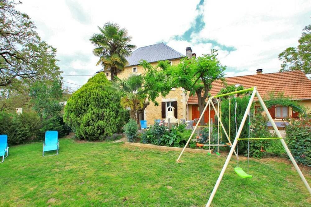 Ferienhaus in der Dordogne mit Gemeinschaftspool und Haustiere erlaubt 1
