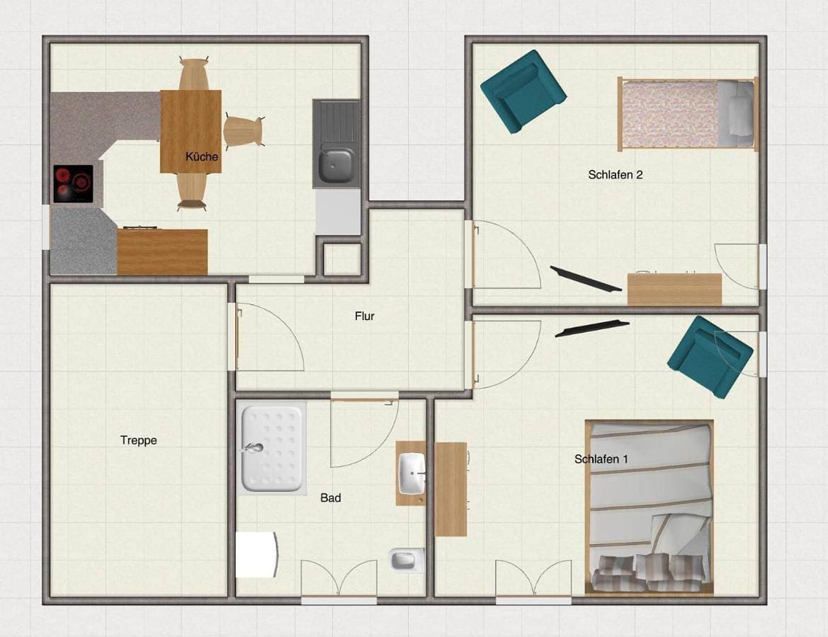 Foto 2 von 9: Two-Bedroom Apartment