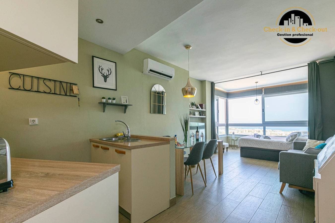 Foto 12 von 25: Apartment 'El Mirador Torremolinos' mit Meerblick, WLAN und Klimaanlage