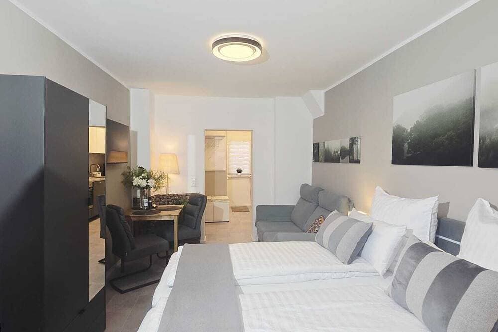 Foto 9 von 28: Apart Studio· Suites Dessau-Rosslau - Classic - mit Whirlpool Parken Elberadweg