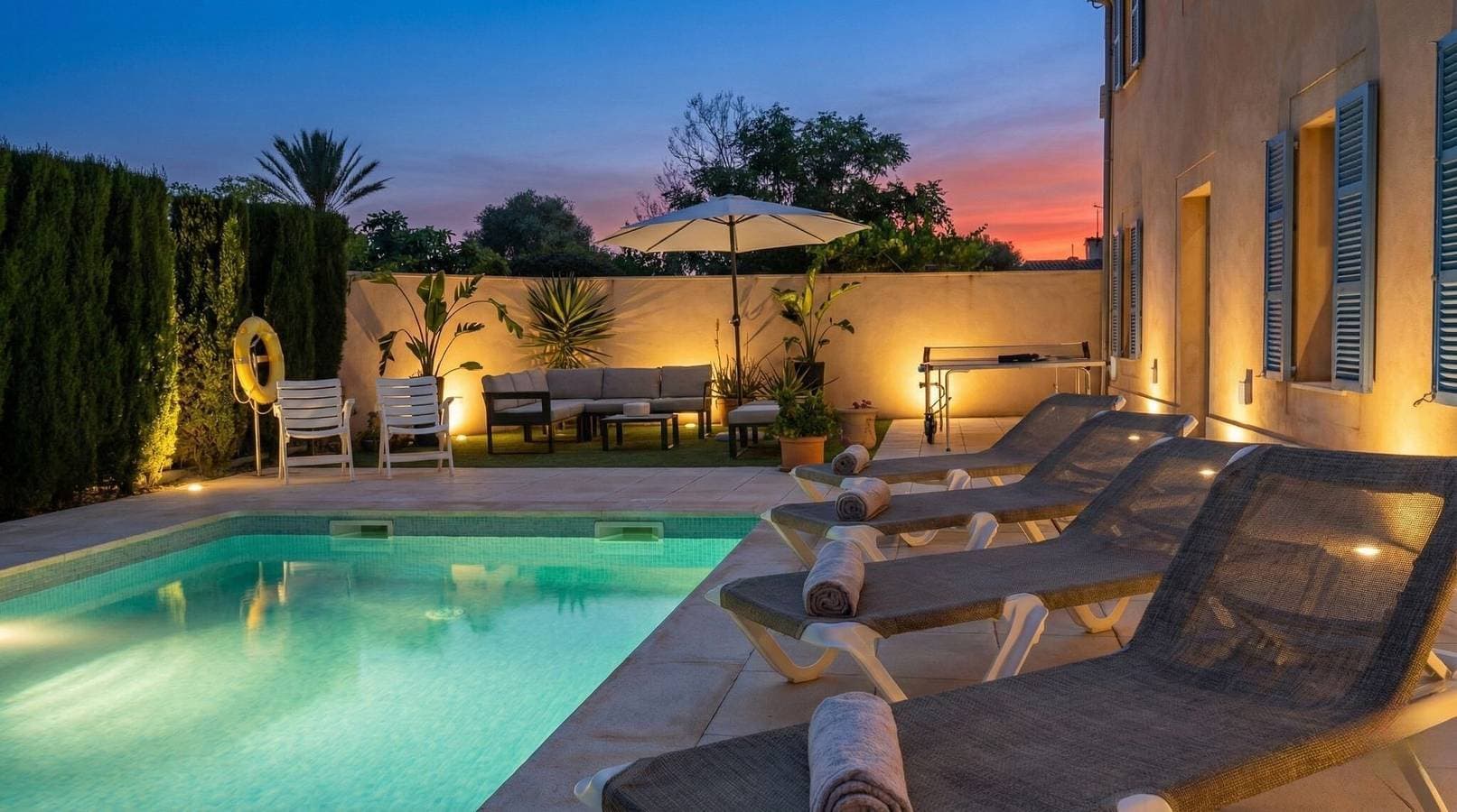 Foto 3 von 39: Villa 'Ca Na Rossa' mit Bergblick, Wi-Fi und Klimaanlage