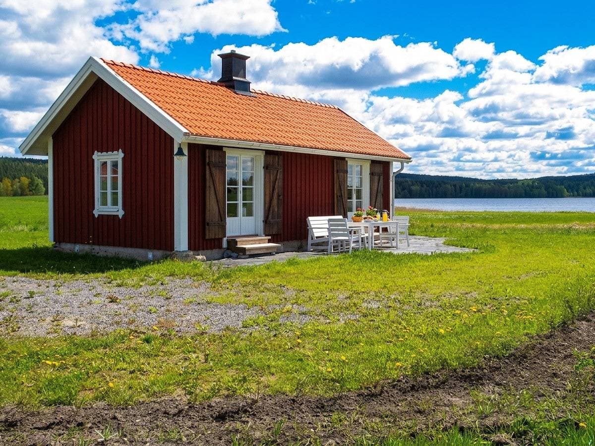 Komplett renoviertes Ferienhaus am See in Bergslagen 1