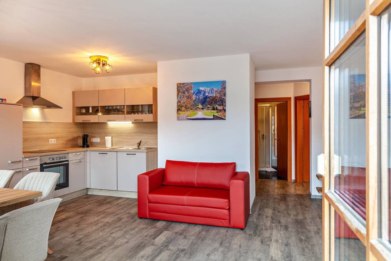 Foto 7 von 21: Geräumige Familienwohnung mit Bergblick und Balkon in Ehrwald