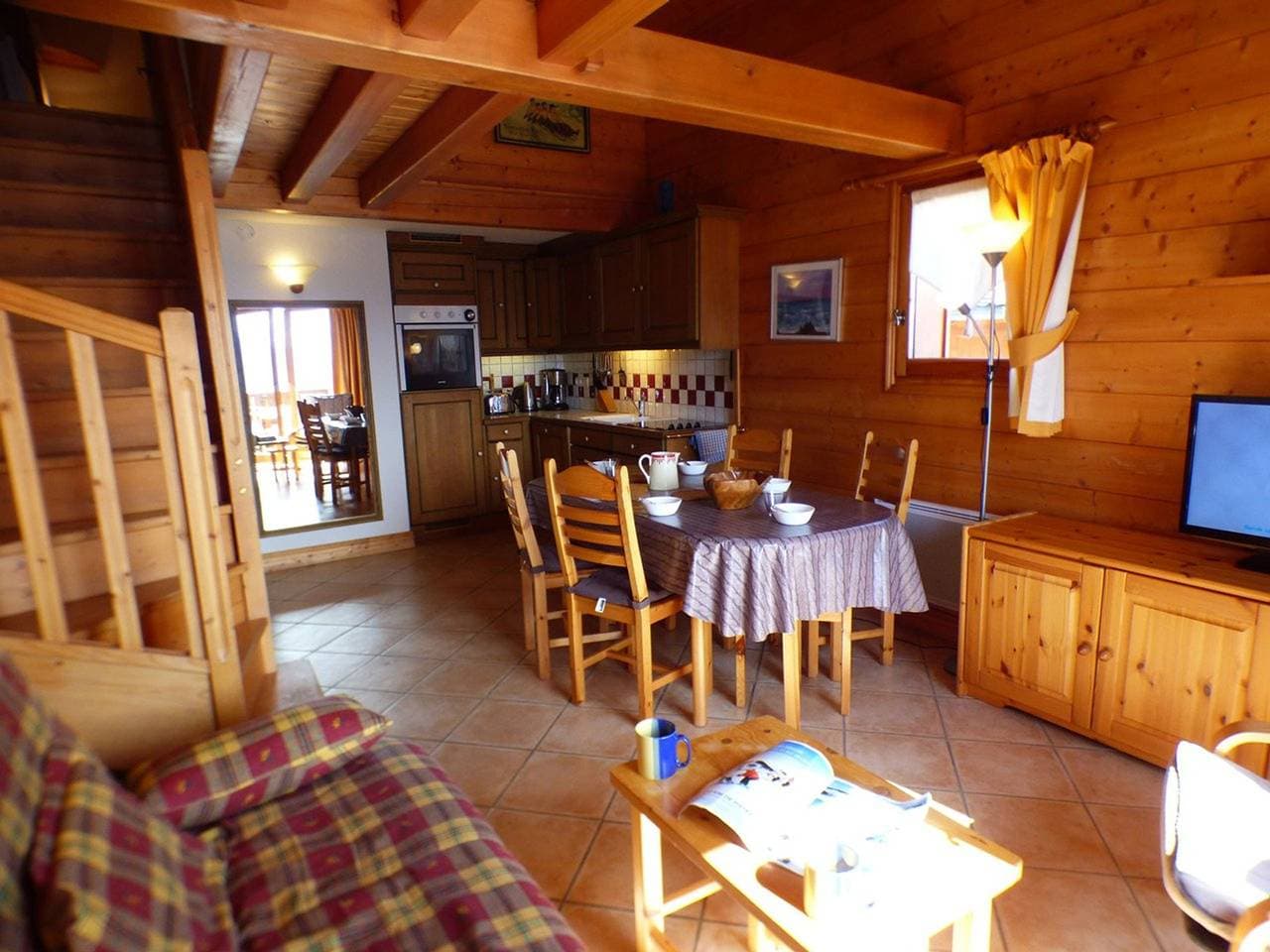 5-Zimmer-Wohnung, 9 Pers, Ski-an/Ski-ab, Parkplatz, Les Saisies 1