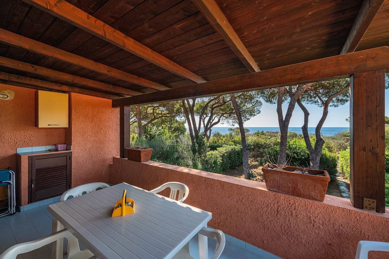 Foto 5 von 26: Gemütliche Ferienwohnung "Villetta Vista Mare" mit WLAN, Balkon und Terrasse