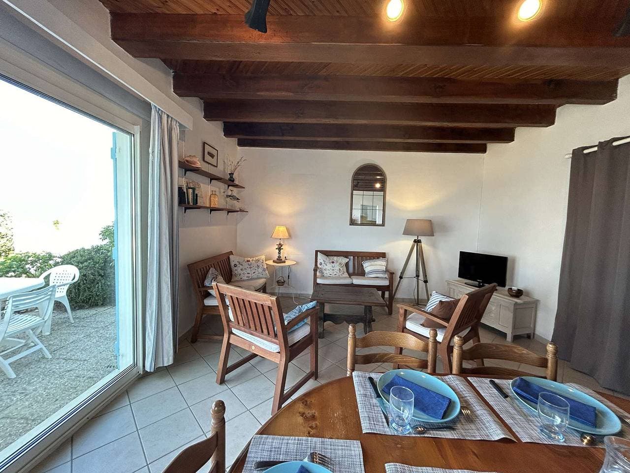 Foto 6 von 30: 5-Zimmer-Haus mit geschlossenem Garten und Meerblick in l'Herbaudière