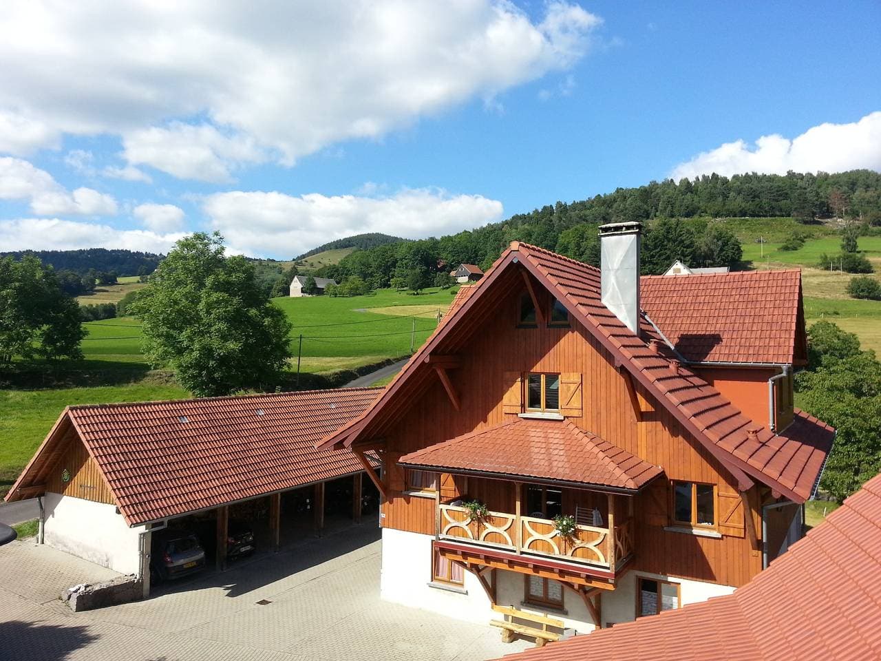 Foto 2 von 33: Gemütliche Wohnung in Soultzeren mit Bergblick
