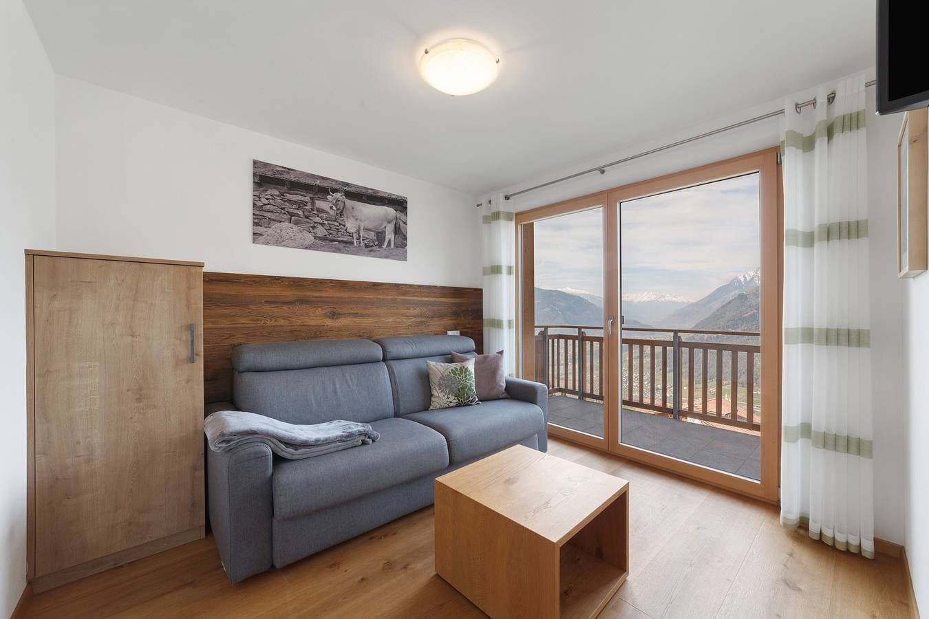 Foto 5 von 27: Ferienwohnung 'Thymian' mit Bergblick, privater Terrasse und Wi-Fi