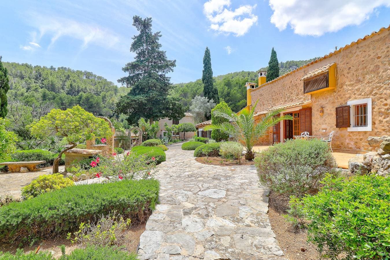 Foto 7 von 45: Finca 'Especial El Pino En Esporles' mit Bergblick, WLAN und Klimaanlage
