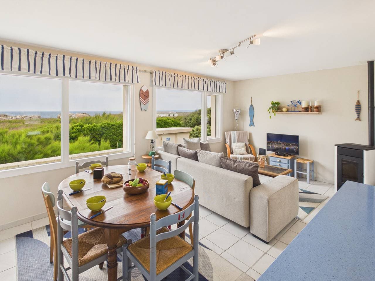 Foto 8 von 20: Haus mit Meerblick – 300 m vom Hafen – Garten