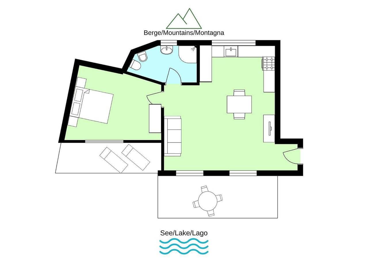 Foto 13 von 26: Nido di Mariangela Ferienwohnung am See