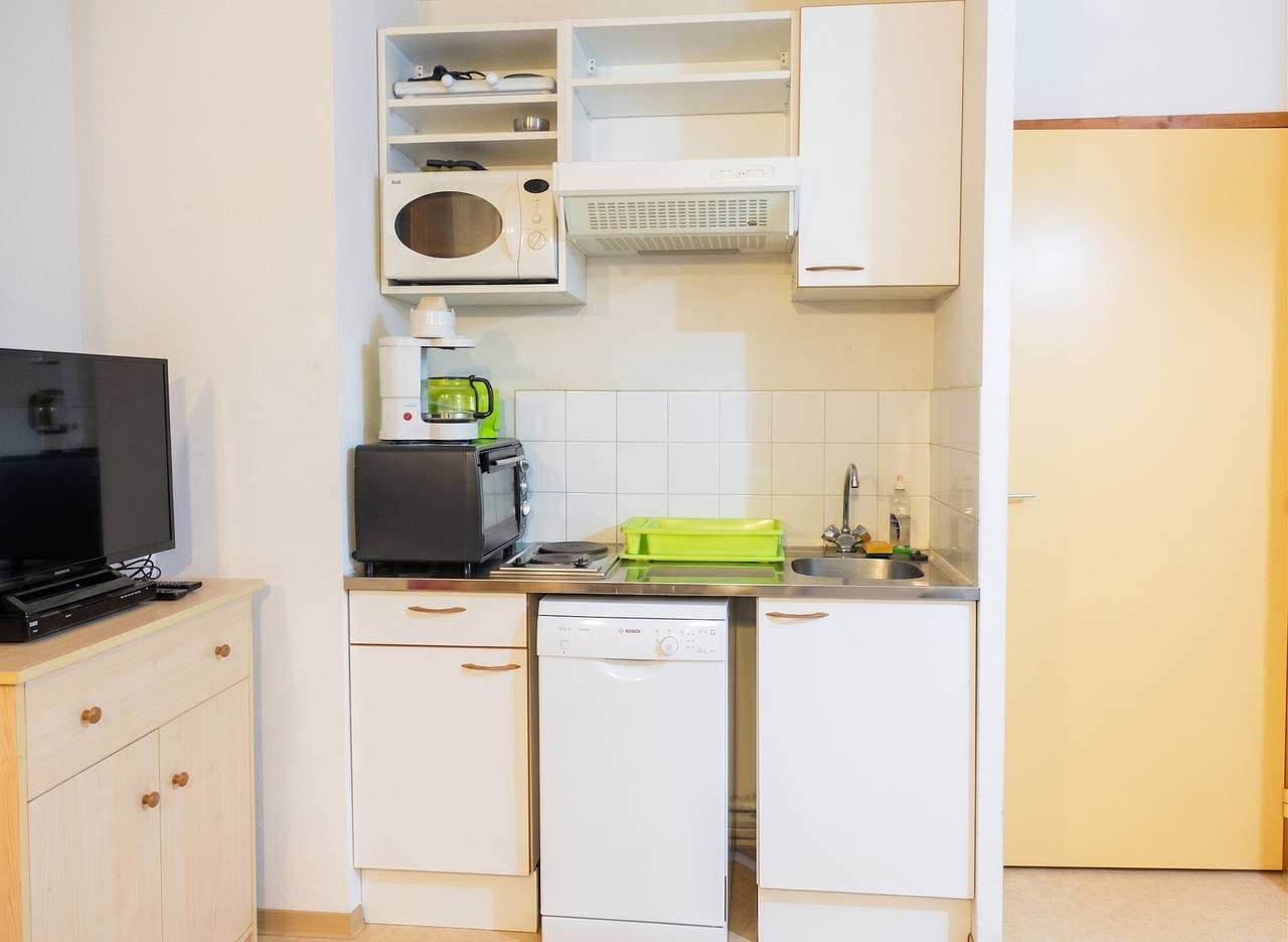 Foto 13 von 35: Gemütliche Wohnung in Ignaux, 31 m² mit Pool