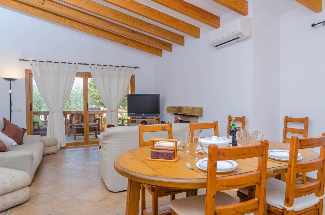Foto 8 von 40: Can Cantari - Ferienhaus mit privatem Pool 1 km vom Strand entfernt. WiFi gratis.