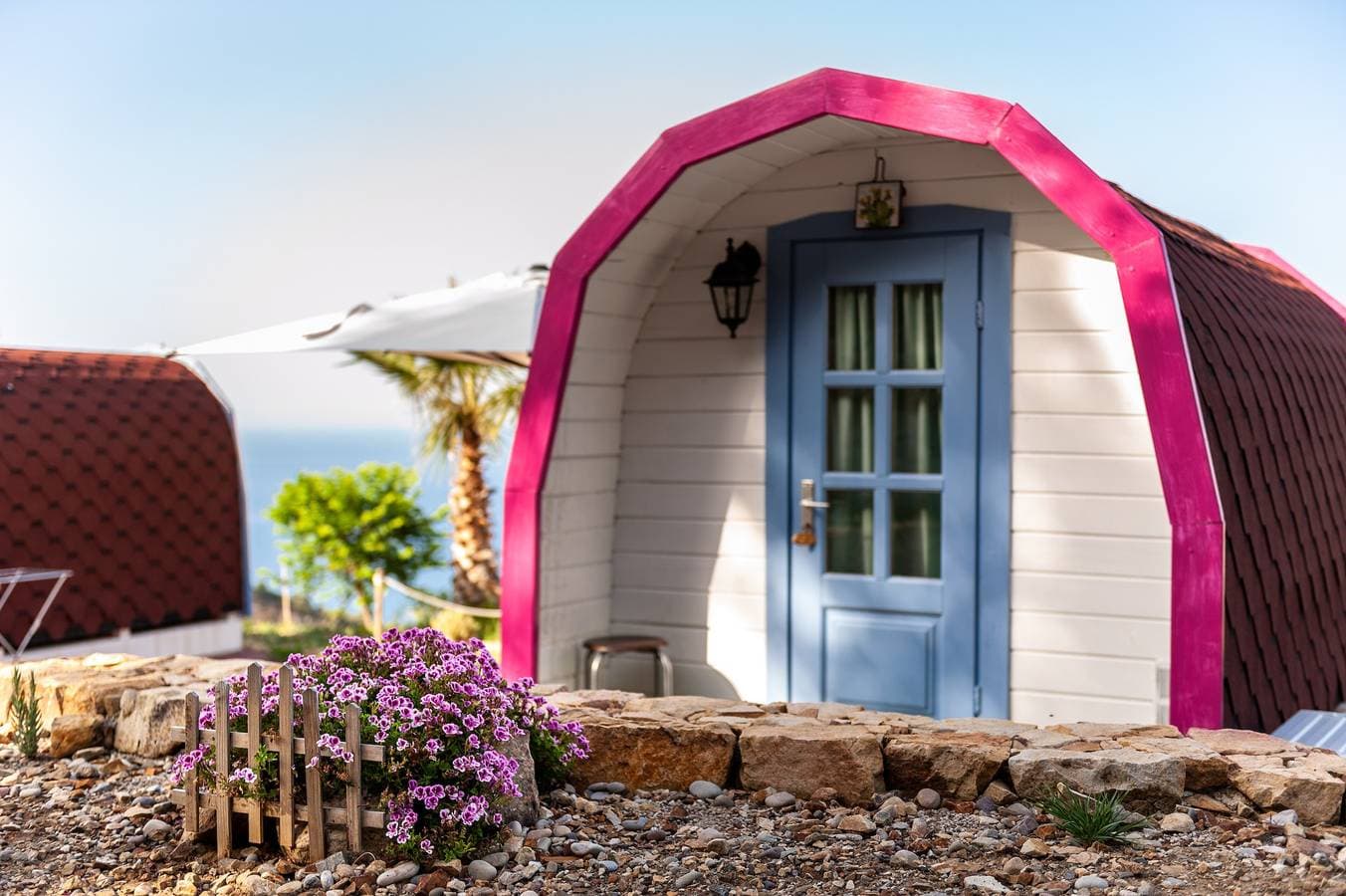 Foto 5 von 25: Glamping „Melograno“ mit Meerblick, WLAN und Klimaanlage