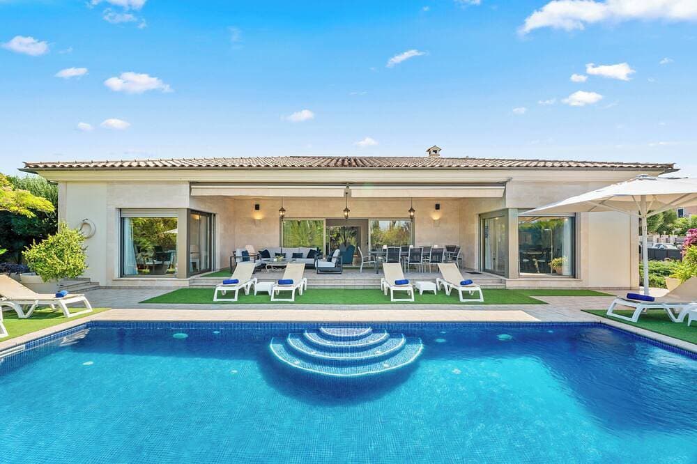 Foto 12 von 23: Sensationelle Bellviure Luxury Villa  bei Marratxi mit privatem Salzwasserpool