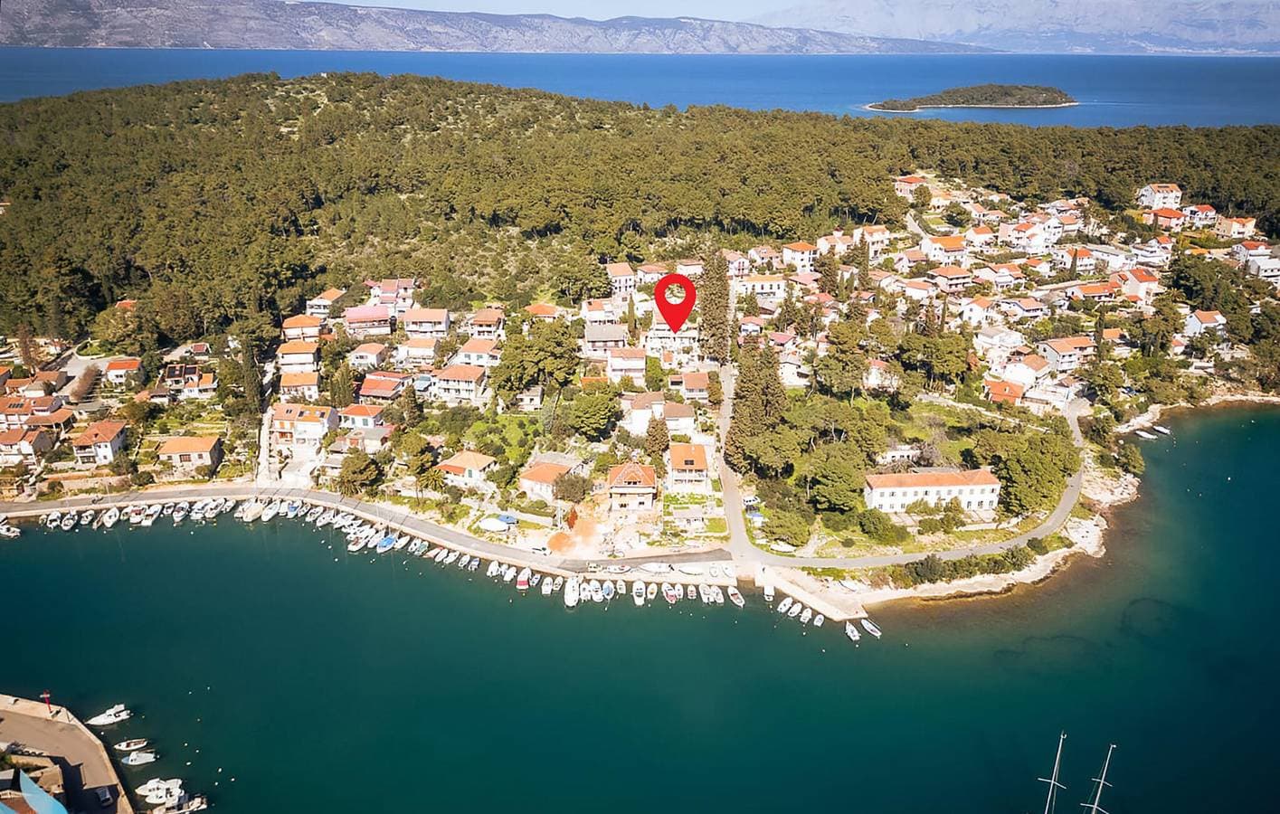 Foto 2 von 20: Gemütliche Ferienwohnung mit Meerblick, Terrasse und Parkplatz, 800 m vom Strand entfernt