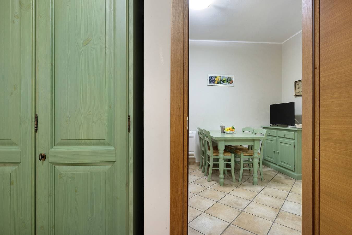 Foto 11 von 19: Ferienwohnung 'Secondo Tiro' mit Bergblick und Klimaanlage