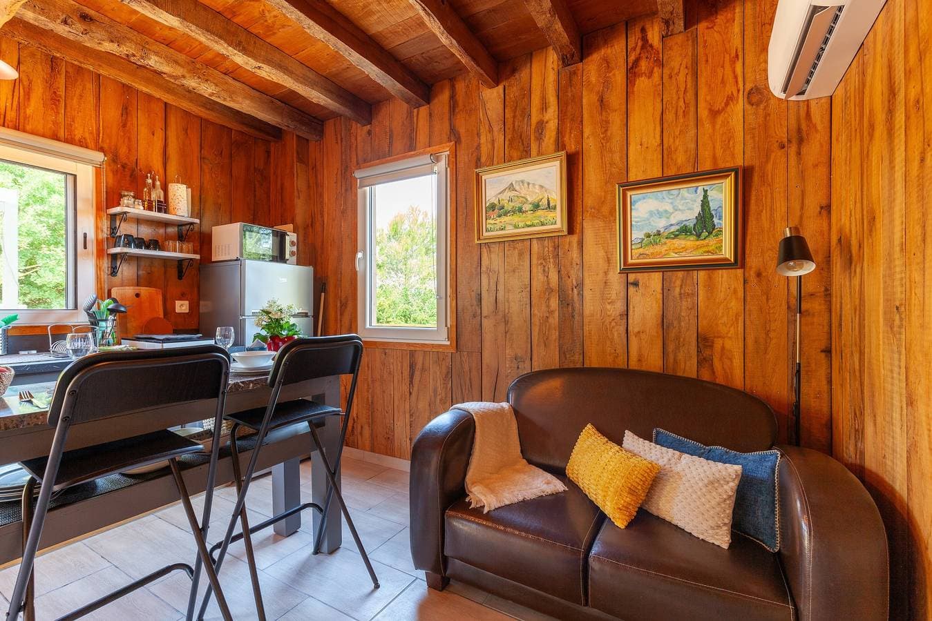 Foto 5 von 25: Le Chalet Des Oliviers: Privater Pool, WLAN & Klimaanlage in Roquefort-la-Bédoule