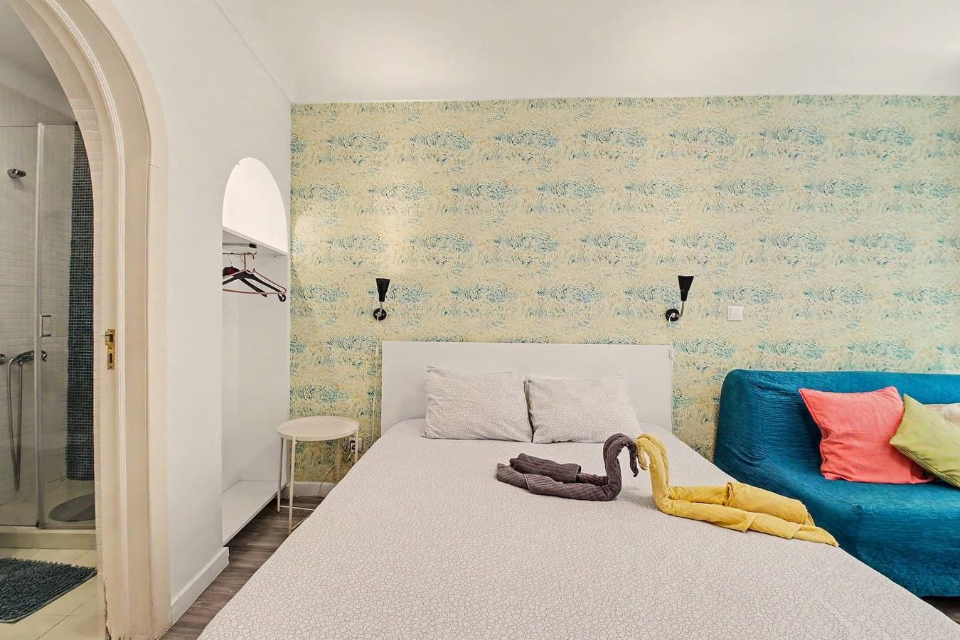 Foto 4 von 24: Apartment 'Cantinho Lisboa Florista' mit WLAN und Klimaanlage