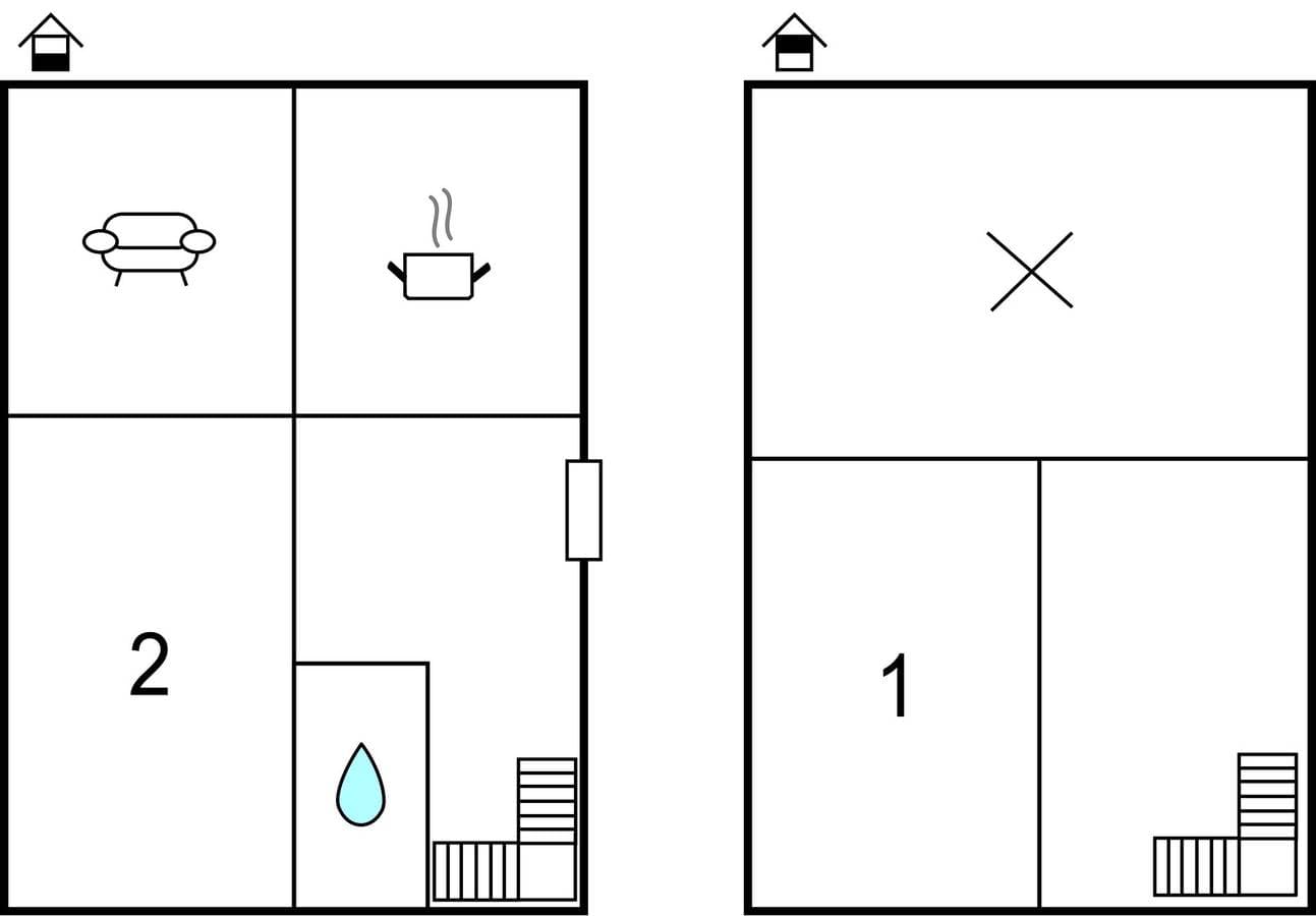 Foto 12 von 12: Ferienhaus für 5 Personen mit Terrasse