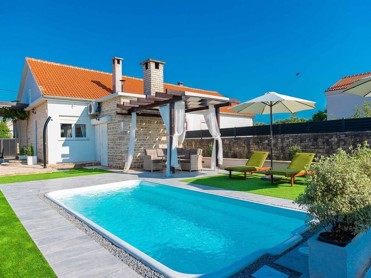 Dalmatian Holiday house Marcella with pool 1