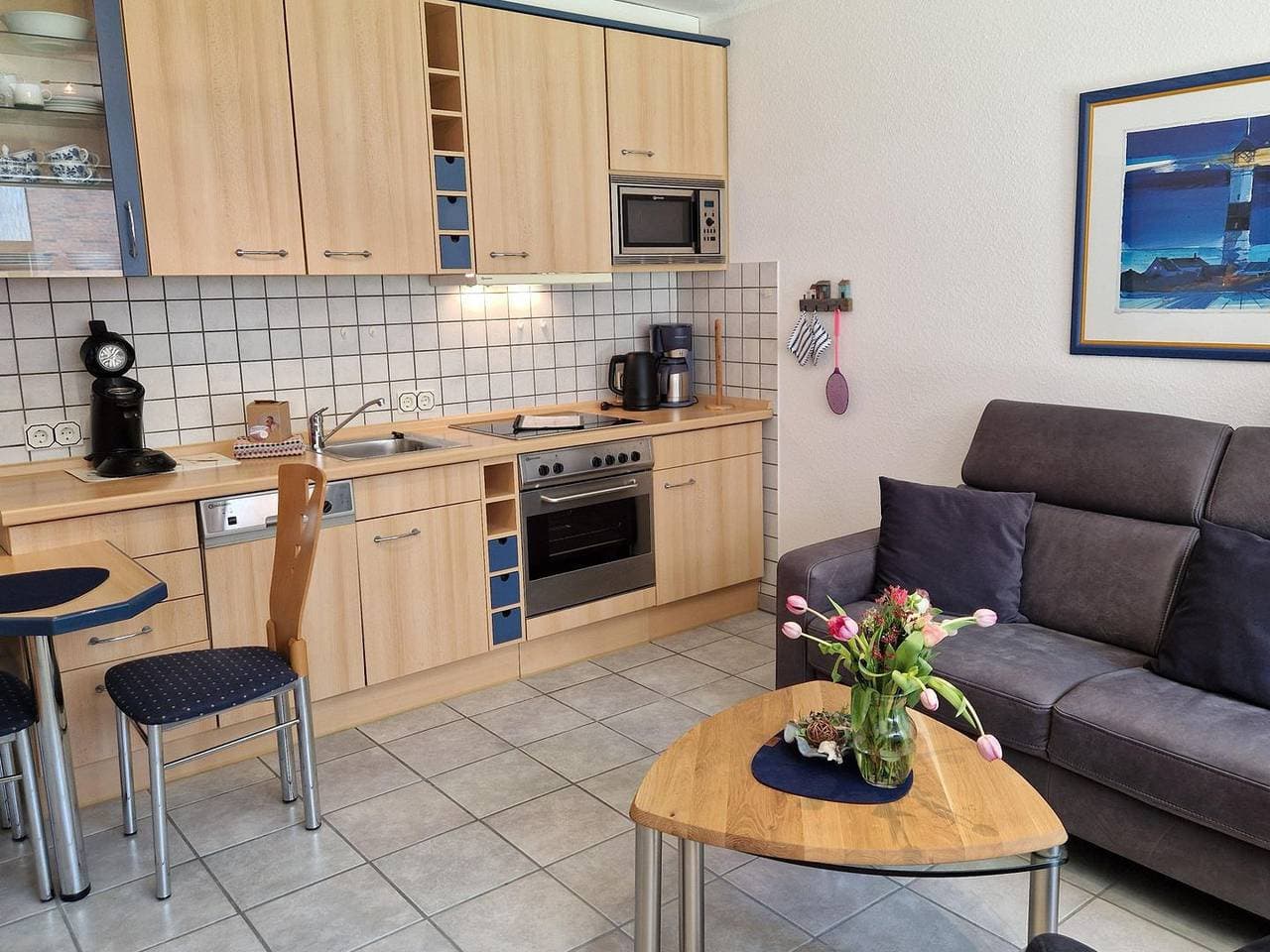 Ferienwohnung Krabbenkoje in Norddeich - 150m zum Strand 1