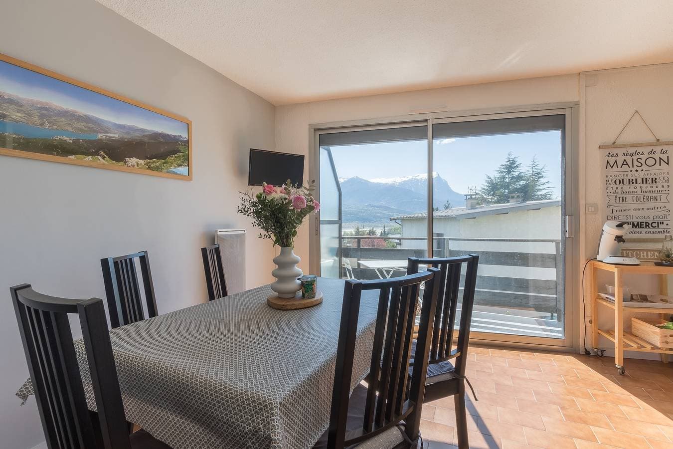 Foto 6 von 13: Ferienwohnung für 6 Personen mit Balkon