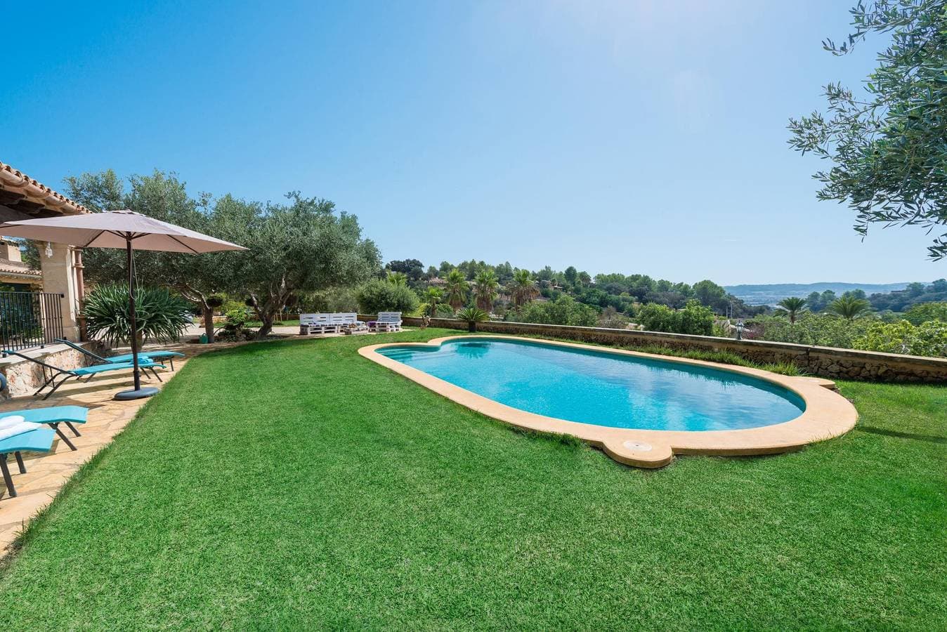 Foto 4 von 49: Es Cocons - Ferienhaus mit privaten Pool in Sineu. WiFi gratis
