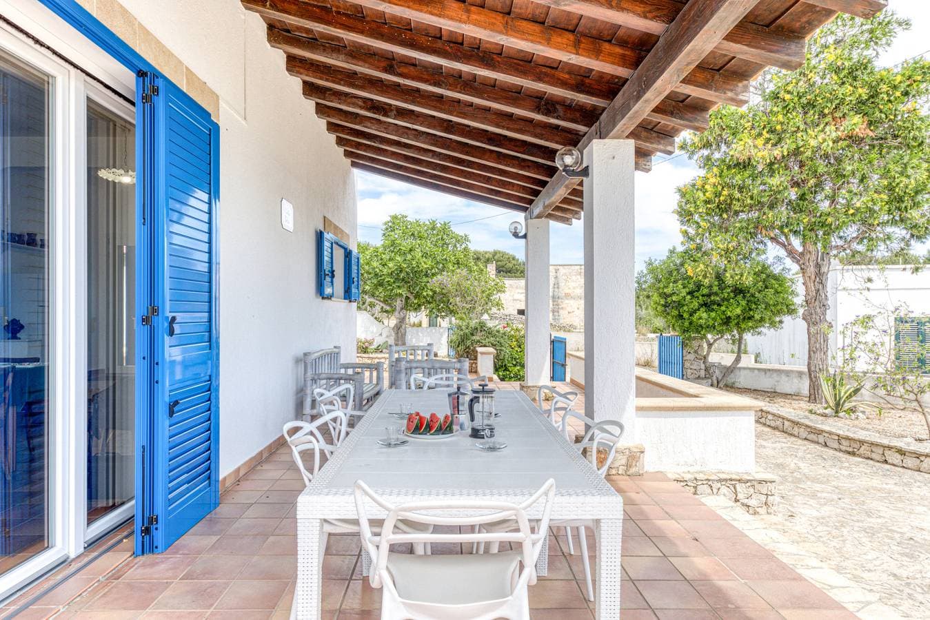 Foto 6 von 41: Hübsches Ferienhaus mit Pool 1km vom Sandstrand von Pescoluse