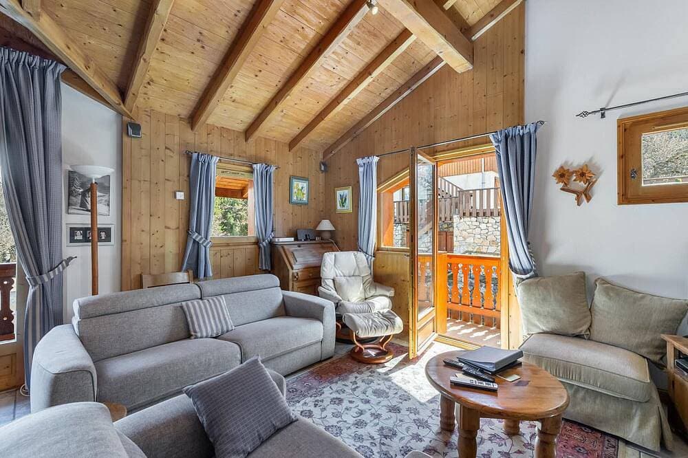 Foto 8 von 13: Familienchalet für 8 in Courchevel Le Praz mit Wifi