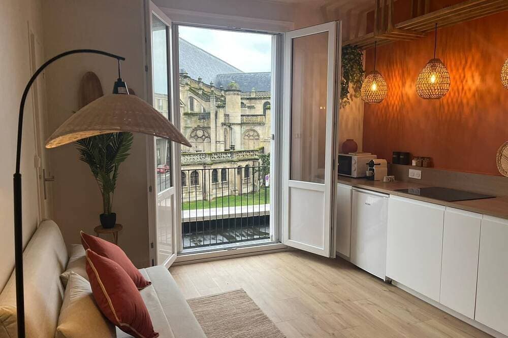 Cosy T2, Notre-Dame church view, downtown, new 1