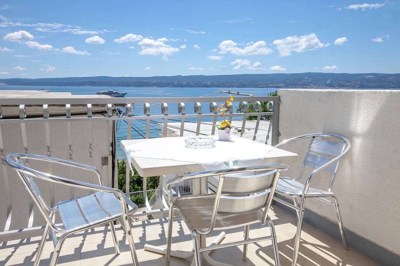 Studio Appartement mit Terrasse und Meerblick Duce (Omis) -c 1