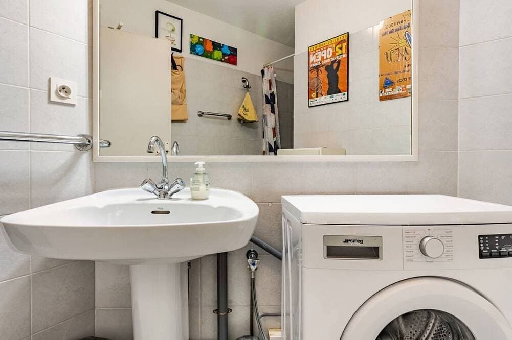 Foto 10 von 30: Zentrale Zweizimmerwohnung, 2 große Balkone, 100 m vom Strand entfernt, Parkplatz, Tennis