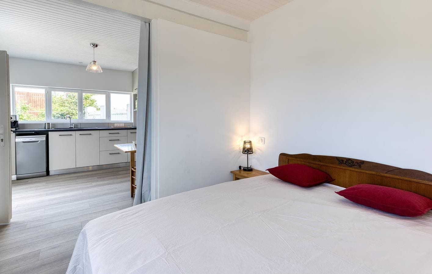 Foto 8 von 15: Gemütliches Apt mit TV, WiFi, Parkplatz, Garten - 500m zum Strand