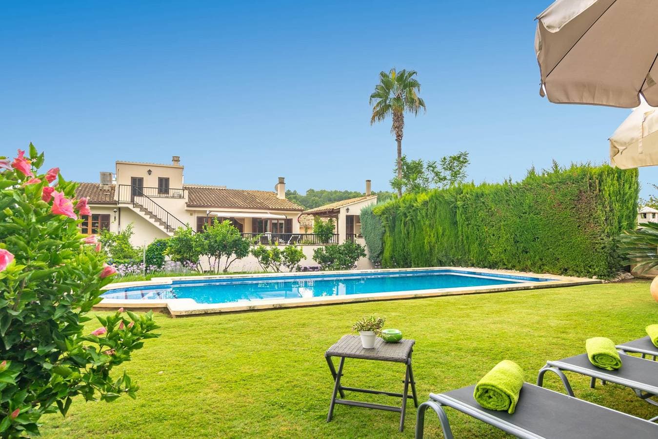 Ca Na Rosa (De Selva) - Apartment mit privatem Pool und Garten in der Nähe der Berge. WiFi gratis 1
