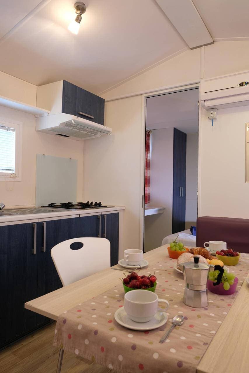 Foto 5 von 33: Camping Apollonia Mobilehome Happy Easy für 6 Personen