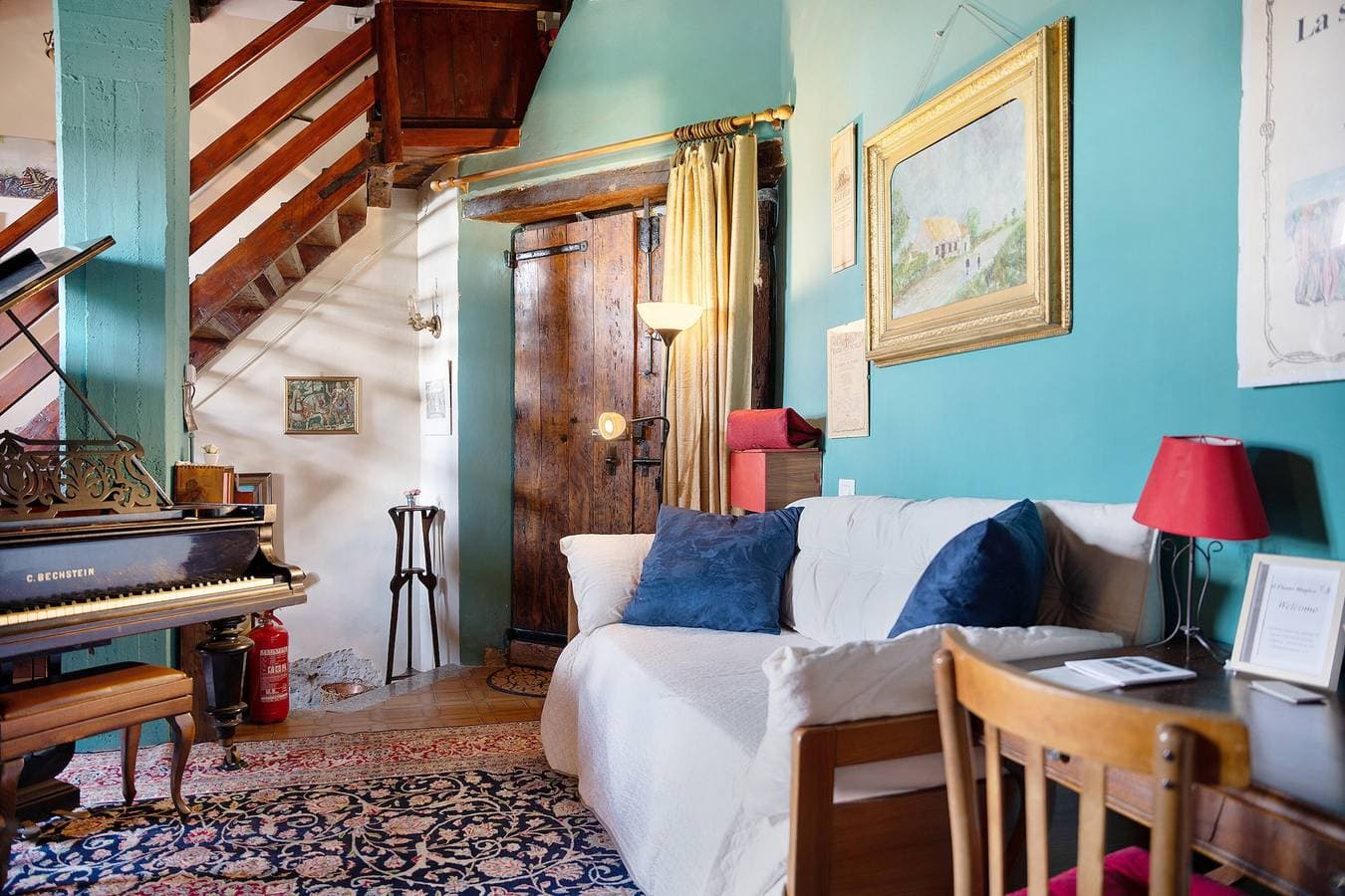Foto 6 von 21: Ferienwohnung 'Il Flauto Magico' mit Bergblick, Gemeinschaftsgarten und WLAN