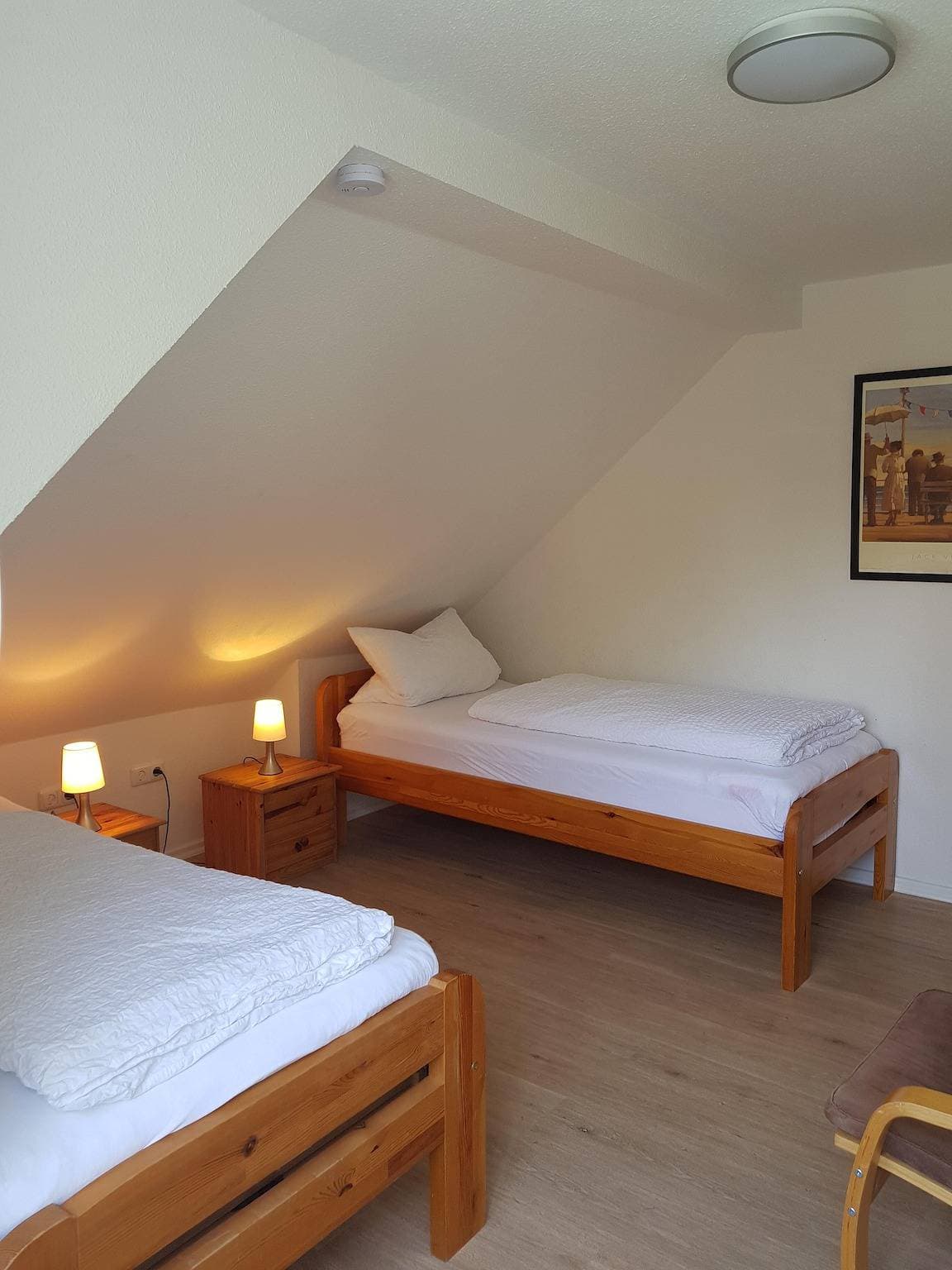 Foto 12 von 32: Ferienwohnung 'Wolf' mit privater Terrasse, Gemeinschaftsgarten und WLAN