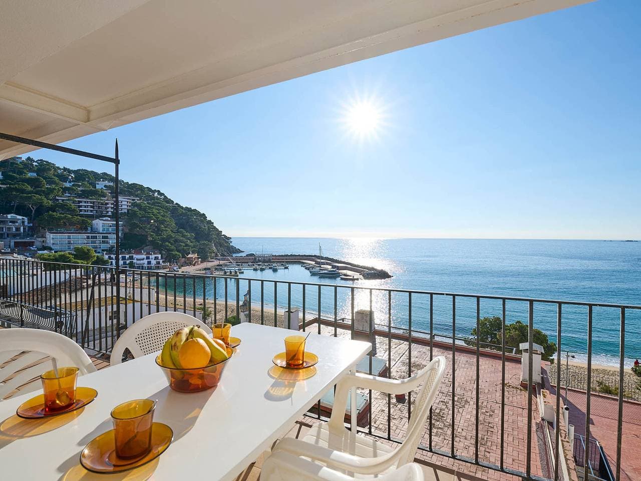 Familienapartment in Llafranc mit Meerblick 1