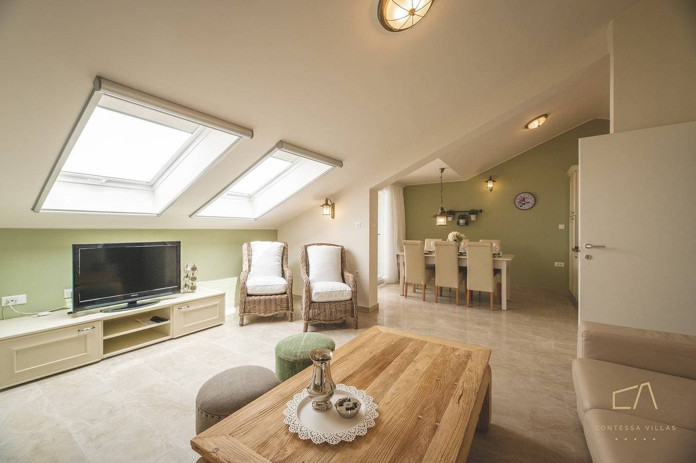 Foto 5 von 27: Elegante Ferienwohnung Luce 4***** am Meer auf Krk