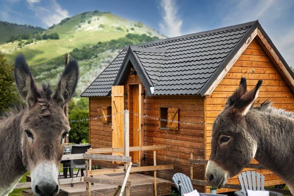 Kabine-Hütte-Ensuite mit Dusche-Bergblick 1