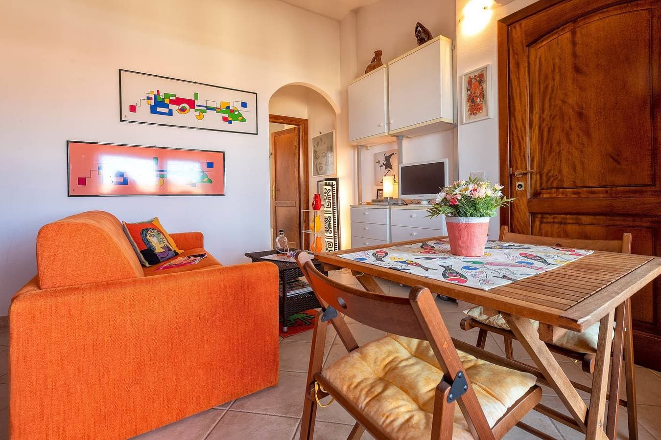 Foto 9 von 21: Ferienwohnung 'Bella Vista Castelsardo' mit Meerblick, Balkon und Klimaanlage